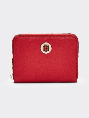 tommy hilfiger red purse