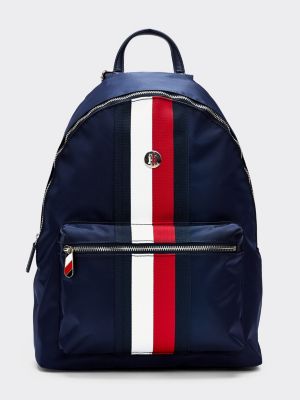 blue tommy hilfiger backpack