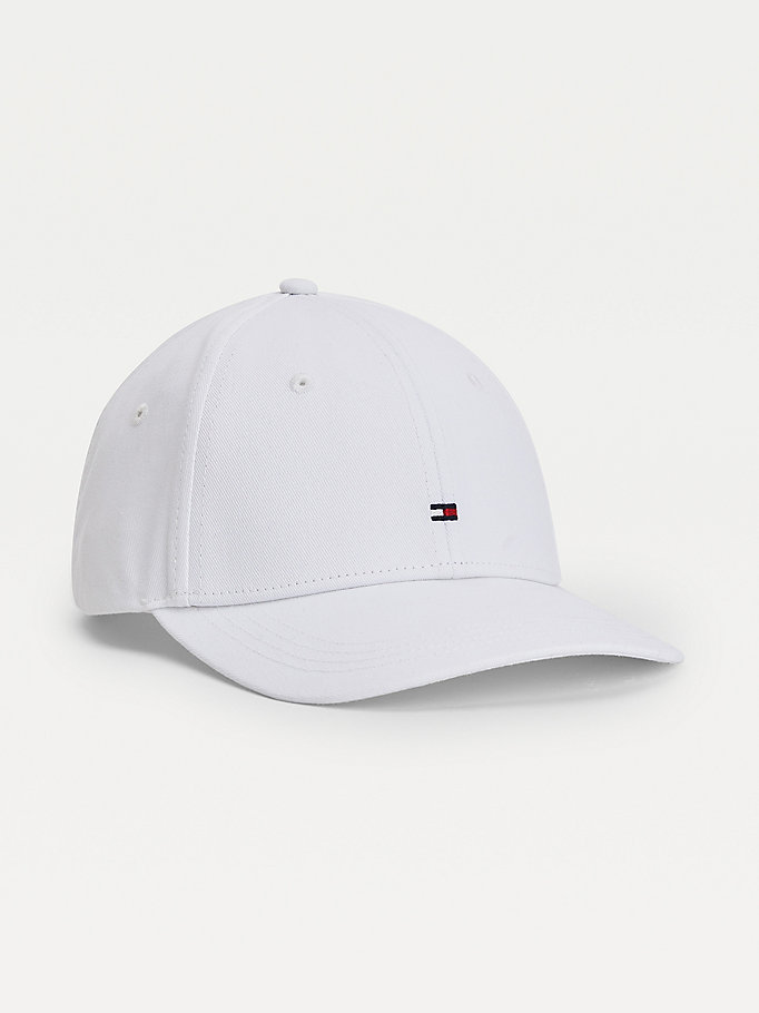 white classics flag baseball cap for women tommy hilfiger