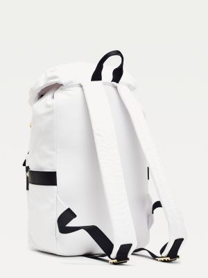 tommy hilfiger white backpack