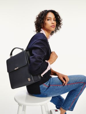 tommy hilfiger flap backpack