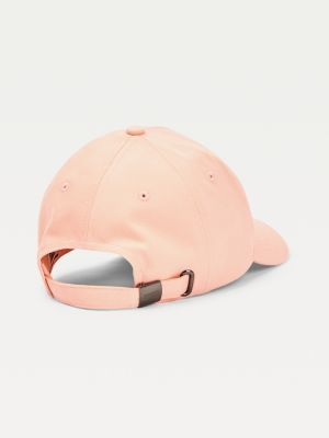 Pure Cotton Flag Baseball Cap | PINK 