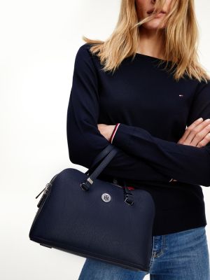 tommy hilfiger th core medium satchel