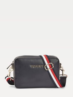 Iconic Metal Logo Camera Bag | BLUE | Tommy Hilfiger