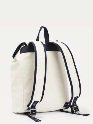 tommy hilfiger canvas backpack