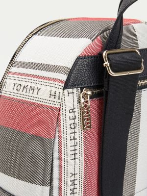 tommy hilfiger striped backpack