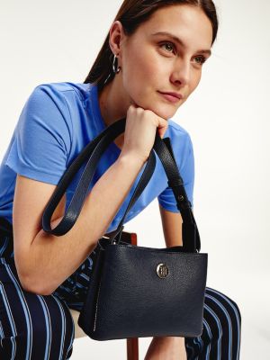 TH Core Monogram Crossover Bag | BLUE 