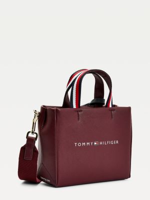 tommy hilfiger small red bag