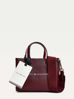 tommy hilfiger small red bag