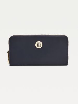 tommy hilfiger leather purse