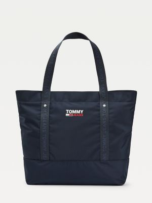 tommy jeans logo tape sling bag