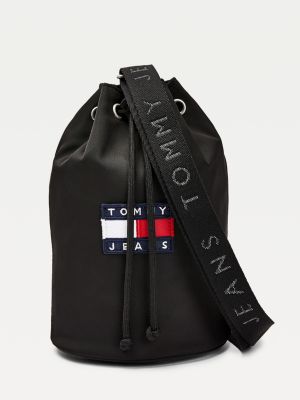 Tommy Badge Sling Bag BLACK Tommy Hilfiger