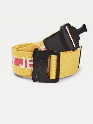 tommy jeans logo webbing belt