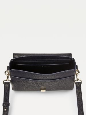 tommy hilfiger monogram crossover bag