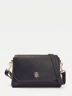 tommy hilfiger monogram crossover bag