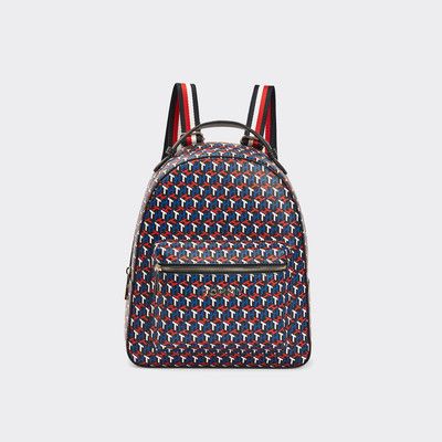 drawstring monogram tommy backpack