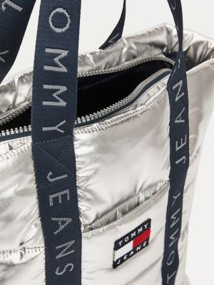 tommy hilfiger metallic bag