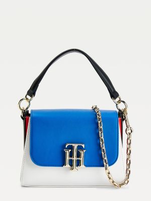 Tonal Small Satchel | BLUE | Tommy Hilfiger