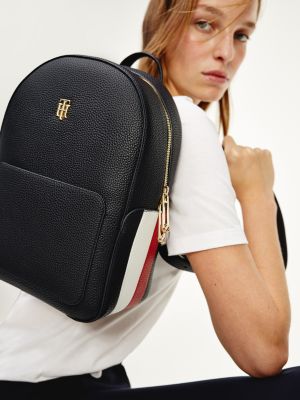 Ryukzak Th Essence S Monogrammoj Sinij Tommy Hilfiger