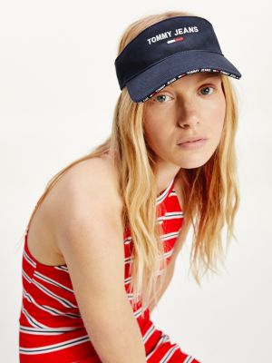 Logo Brim Visor | BLUE | Tommy Hilfiger