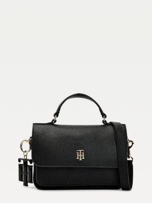 Monogram Medium Crossover Bag BLACK Tommy Hilfiger