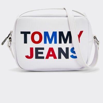 Tommy Jeans Camera bag donna con logo tono su tono