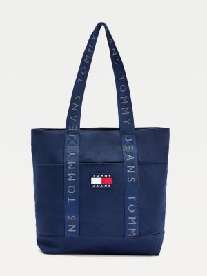 tommy hilfiger canvas tote bag