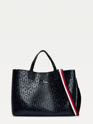 iconic tommy tote signature