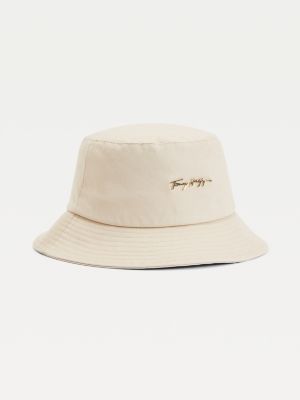 tekort Krachtig zuigen Signature Bucket Hat | BEIGE | Tommy Hilfiger