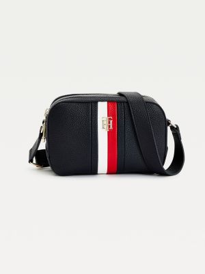 TH Essence Signature Camera Bag | BLUE | Tommy Hilfiger