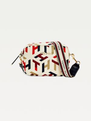 Iconic Monogram Embroidery Camera Bag | BLUE | Tommy Hilfiger