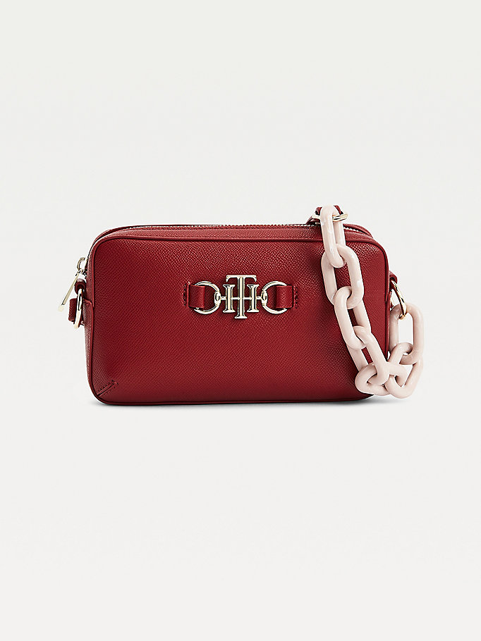 red th club camera bag for women tommy hilfiger