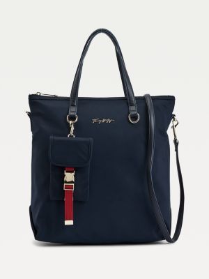 Logo Tote | BLUE | Tommy