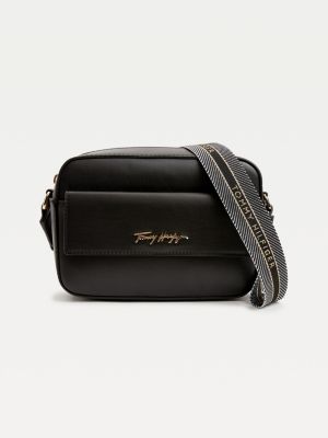 Iconic Signature Logo Camera Bag | BLACK | Tommy Hilfiger