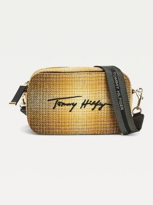 Iconic Check Camera Bag YELLOW Tommy Hilfiger