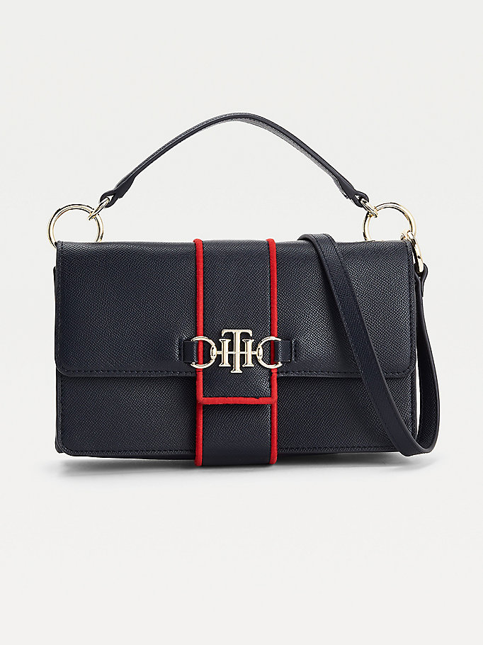 blue th club crossover bag for women tommy hilfiger