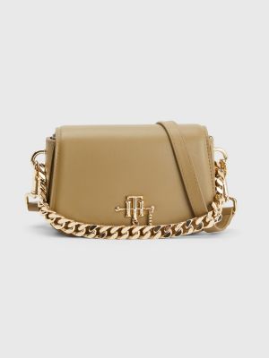 Chain Mini Crossover Bag | BROWN | Tommy Hilfiger