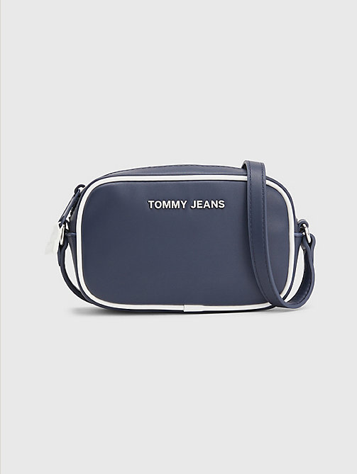 blue logo crossover bag for women tommy jeans