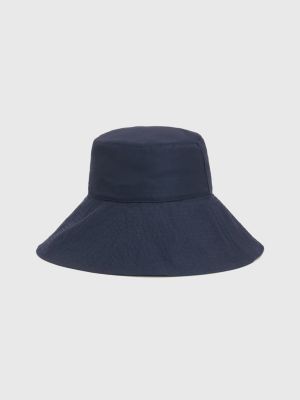 Iconic Oversized Brim Bucket Hat | BLUE | Tommy Hilfiger