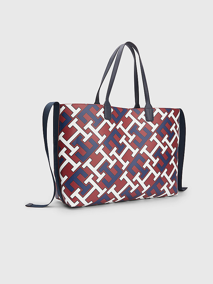 TH Monogram Iconic All-Over Print Tote