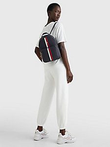 Dames Tassen voor voor Rugzakken voor Tommy Hilfiger Tjw Fashion Mini Dome Backpack Black 
