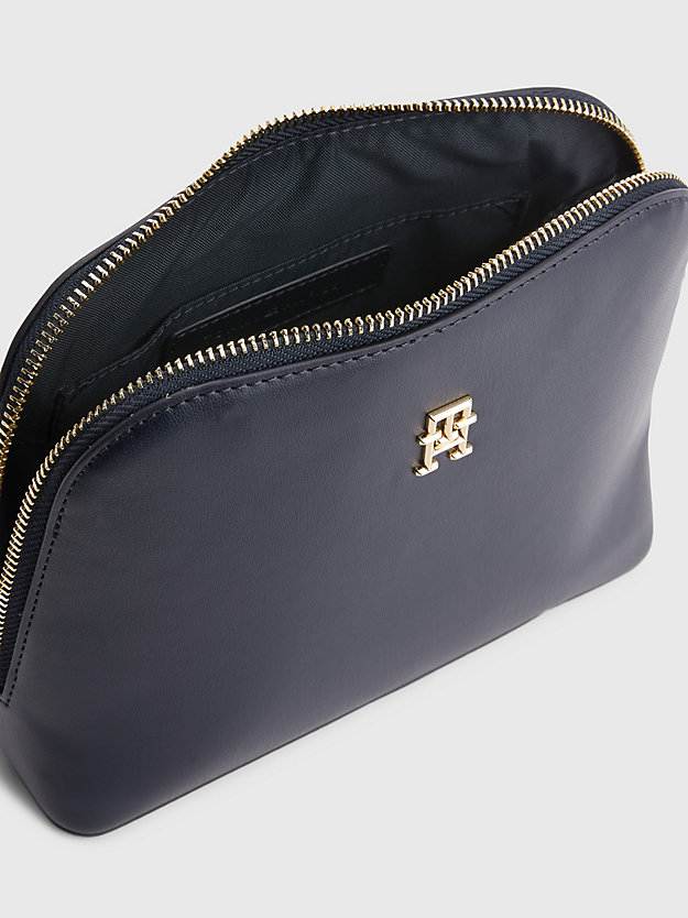 SPACE BLUE Iconic Small Washbag for women TOMMY HILFIGER