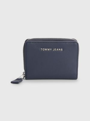 Small ZipAround Wallet BLUE Tommy Hilfiger