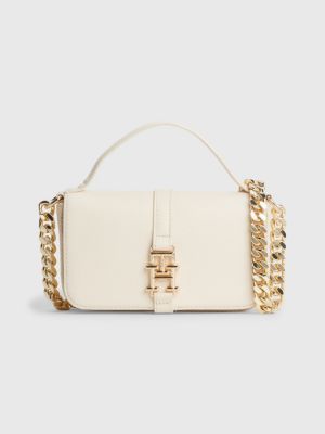 Chain Strap Crossover Bag BEIGE Tommy Hilfiger