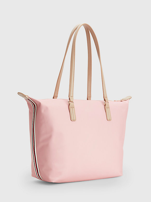 Signature Tape Tote | PINK | Tommy Hilfiger