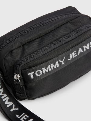 Essential Logo Strap Crossover Bag | BLACK | Tommy Hilfiger