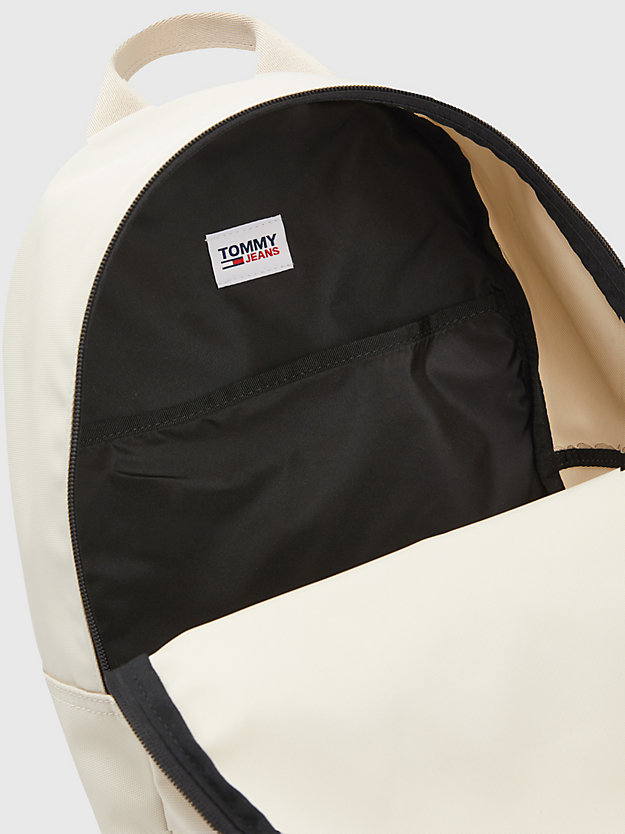 CLASSIC BEIGE Essential Repeat Logo Backpack for women TOMMY JEANS