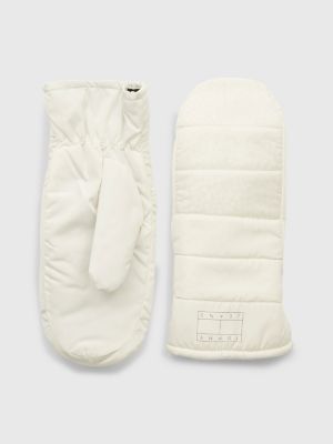 Heritage Puffer Mitten Gloves BEIGE Tommy Hilfiger