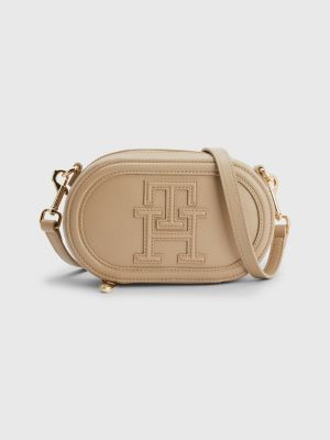 Bolso bandolera con monograma | BEIGE Hilfiger