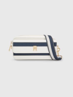 Iconic Breton Stripe Crossover Camera Bag | BLUE | Tommy Hilfiger